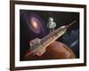 Rocket Surfer-Eric Joyner-Framed Giclee Print