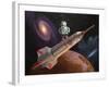 Rocket Surfer-Eric Joyner-Framed Giclee Print