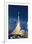 Rocket Taking off into Sky-null-Framed Photographic Print