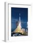 Rocket Taking off into Sky-null-Framed Photographic Print