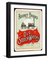 Rocket Whiskey-null-Framed Art Print