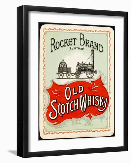 Rocket Whiskey-null-Framed Art Print