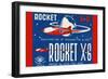 Rocket X-6-null-Framed Art Print