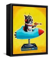 Rocket Yellow-Brian Rubenacker-Framed Stretched Canvas