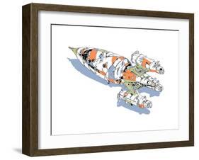 Rocket-HR-FM-Framed Art Print