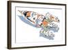 Rocket-HR-FM-Framed Art Print