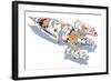 Rocket-HR-FM-Framed Art Print