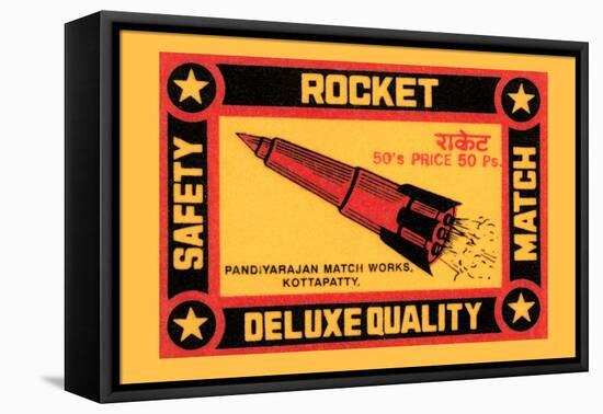 Rocket-null-Framed Stretched Canvas