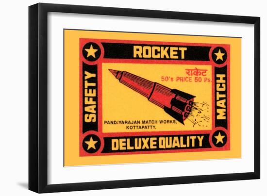 Rocket-null-Framed Art Print