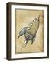 Rocket-Michael Murdock-Framed Giclee Print