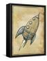 Rocket-Michael Murdock-Framed Stretched Canvas