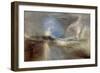 Rockets and Blue Lights (Close at Hand) to Warn Steamboats of Shoal Water, 1840 (Oil on Canvas)-Joseph Mallord William Turner-Framed Giclee Print