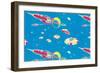 Rockets and Flying Saucers-null-Framed Art Print