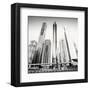 Rockets, Dubai, UAE-Marcin Stawiarz-Framed Art Print