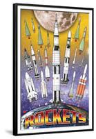 Rockets for Kids-null-Framed Premium Giclee Print