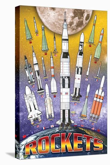 Rockets for Kids-null-Stretched Canvas