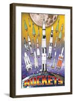 Rockets for Kids-null-Framed Art Print