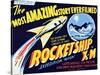 Rocketship X-M, 1950-null-Stretched Canvas