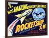 Rocketship X-M, 1950-null-Framed Art Print