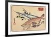 Rockfish and Halfbeak, Early 19th Century-Utagawa Hiroshige-Framed Giclee Print