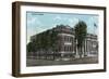 Rockford, Illinois, Exterior View of the Masonic Temple-Lantern Press-Framed Art Print