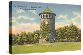 Rockford Park Water Tower-null-Stretched Canvas