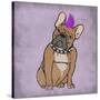 Rockin Frenchie-Marcus Prime-Stretched Canvas