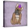 Rockin Frenchie-Marcus Prime-Stretched Canvas