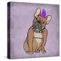 Rockin Frenchie-Marcus Prime-Stretched Canvas
