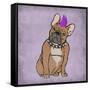 Rockin Frenchie-Marcus Prime-Framed Stretched Canvas