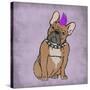 Rockin Frenchie-Marcus Prime-Stretched Canvas