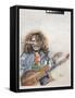 Rockin the Blues I Marley-Farrell Douglass-Framed Stretched Canvas