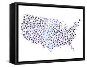 Rockin USA-Marcus Prime-Framed Stretched Canvas