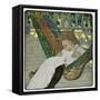 Rocking Baby Doll to Sleep, 1902-Jessie Willcox-Smith-Framed Stretched Canvas