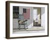 Rocking Chair with Guitar-Zhen-Huan Lu-Framed Premium Photographic Print