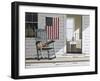 Rocking Chair with Guitar-Zhen-Huan Lu-Framed Premium Photographic Print