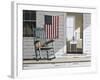 Rocking Chair with Guitar-Zhen-Huan Lu-Framed Photographic Print