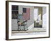 Rocking Chair with Guitar-Zhen-Huan Lu-Framed Photographic Print