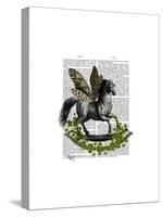 Rocking Horse Fly-Fab Funky-Stretched Canvas