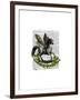 Rocking Horse Fly-Fab Funky-Framed Art Print