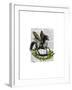 Rocking Horse Fly-Fab Funky-Framed Art Print