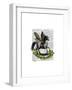 Rocking Horse Fly-Fab Funky-Framed Art Print