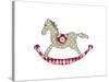 Rocking Horse-Effie Zafiropoulou-Stretched Canvas