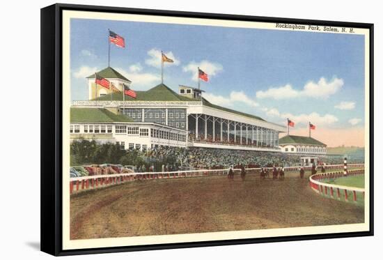 Rockingham Race Track, Salem, New Hampshire-null-Framed Stretched Canvas