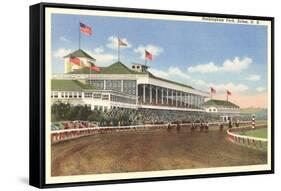 Rockingham Race Track, Salem, New Hampshire-null-Framed Stretched Canvas