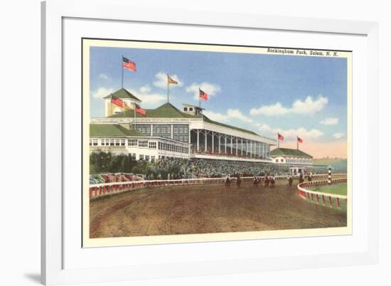 Rockingham Race Track, Salem, New Hampshire-null-Framed Premium Giclee Print
