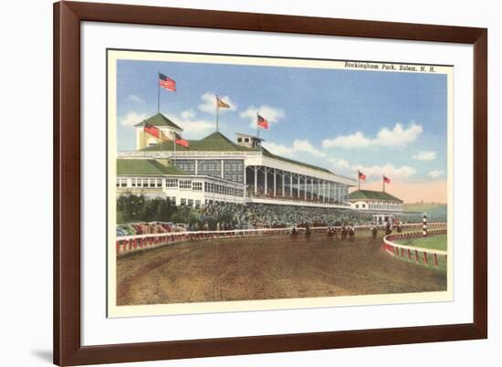 Rockingham Race Track, Salem, New Hampshire-null-Framed Premium Giclee Print