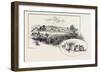 Rockingham Village and Castle (Left)-null-Framed Giclee Print