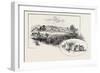 Rockingham Village and Castle (Left)-null-Framed Giclee Print