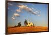 Rocklyn Community Church with Club Wheat at Harvest-Terry Eggers-Framed Photographic Print